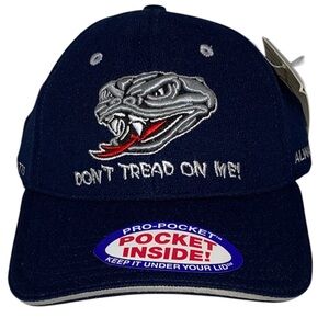 Don’t Tread On Me! U.S. Navy Blue Hidden Pocket Hat NWT